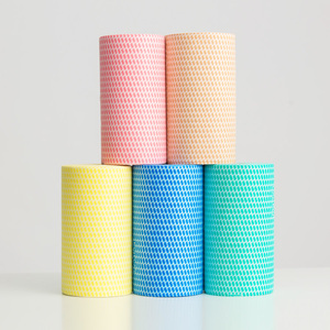 Rouleau de chiffons réutilisables pour le nettoyage domestique, multi-usages, absorbant l'huile, pour la cuisine et le service <span class=keywords><strong>alimentaire</strong></span> - Product Image 6