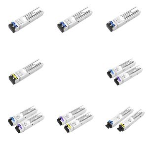 SFP + 10g bidi LC Simplex/Duplex thu phát quang mô-đun 300M-110km MMF/SMF nhà máy OEM cho sợi quang thiết bị - Product Image 2