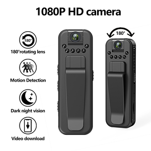 Cámara Corporal Portátil Full HD 1080P con Conectividad WiFi, Almacenamiento MicroSD, <span class=keywords><strong>Zoom</strong></span> Óptico 10x-20x y Gran Angular de 140° para Protección Diaria - Product Image 1