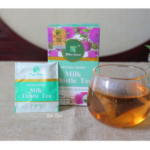Té de Cardo Mariano Herbal WinsTown para la Desintoxicación del Hígado, Té en Bolsitas, Marca Winstown, Halal, 3 Años de Duración - Product Image 1