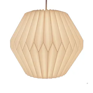 European style Fold PP Material Lampshade Ornamental Lampshade Outdoor Lampshade