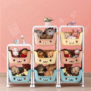 Estanterí<span class=keywords><strong>a</strong></span> de plástico para almacenamiento de libros para niños, caja de plástico para uso doméstico con dibujos animados <span class=keywords><strong>a</strong></span> elegir, muebles de embalaje de estilo chino ambiental - Product Image 6