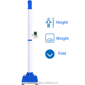 เครื่องชั่งน้ำหนักอิเล็กทรอนิกส์สำหรับร้านขายยาทาง<span class=keywords><strong>การ</strong></span>แพทย์ที่มีเครื่องวัดความสูงและเครื่องพิมพ์ - Product Image 1