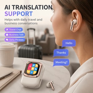 Écouteurs XTAURI AI Secretary Wisdom avec affichage IPS interactif pour la traduction et le racontage de blagues, qualité sonore HiFi - Product Image 5