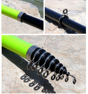 คันเบ็ดตกปลาคาร์บอนไฟเบอร์ SNEDA 3.6ม. 4.5ม. 5.4ม. 6.3ม. น้ำหนักเบา พร้อมรอกแบบพกพา สำหรับตกปลาทะเล/น้ำจืด - Product Image 3