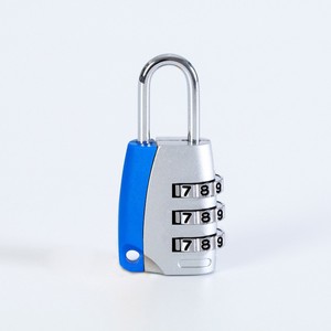 Combination Lock 32mm Length 25.5mm Width Zinc Alloy Resettable For <b>Locker</b> Suitcase Travel Use - Product Image 4