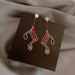 Tending moda Boho in acciaio inox Huggie orecchini eleganti foglia di perle gioielli per le donne vendita calda all'ingrosso - Product Image 1