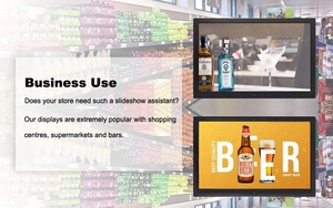 Commercial Advertising Player 15'' Super Thin Wall Mount Lcd Digital Photo <b>Frame</b> 15 Inch - Product Image 3