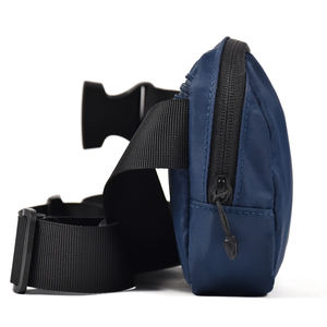 La cantidad inicial más baja fabricante Venta caliente moda deportes hombres bolso de la cintura impermeable personalizado micro logo bolso de hombro - Product Image 2