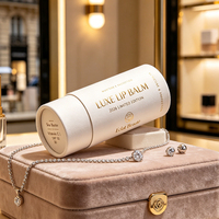 Emballage de luxe personnalisé en tube de papier biodégradable et recyclable, certifié sans plastique, pour huiles essentielles à tirer dehors