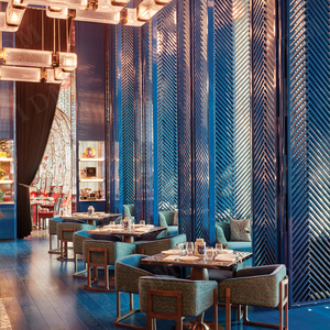 IDM Ánh Sáng Sang Trọng Thiết Kế Hiện Đại Thương Mại Khách Sạn Nhà Hàng Đồ Nội Thất Bảng Và Ghế Gian Hàng Chỗ Ngồi Ghế Ăn Cho Cà Phê Cửa Hàng - Product Image 6