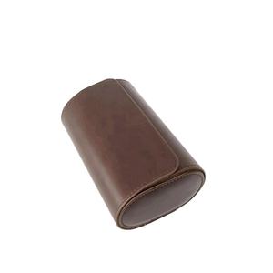 กล่องเก็บนาฬิกากำมะหยี่1ช่องกล่องหนังแท้ PU แบบม้วนได้สำหรับเดินทางโลโก้ออกแบบได้ตามต้องการ - Product Image 1