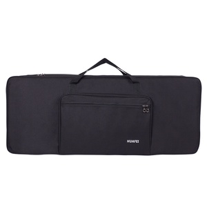 Custom 61 <b>88</b> 76 <b>Key</b> Portable Electronic Organ Gig Bag Oxford Waterproof Zipper Closure Shoulder Back Design Thickened Logo - Product Image 3