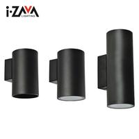 Lampe murale LED longue extérieure étanche à montage en surface en aluminium SMD à vente chaude, orientable vers le haut et vers le bas, à intensité variable