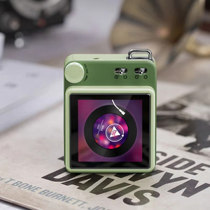 <b>Retro</b> Camera MP4 Player Touch Screen Portable Media Player Built-in <b>Speaker</b> Audio Video Viewer - Product Image 6