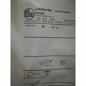 หนึ่งชิ้นสำหรับเซ็นเซอร์สวิตช์ตรวจจับระยะใกล้ IFM รุ่นใหม่ IFS263 - Product Image 3