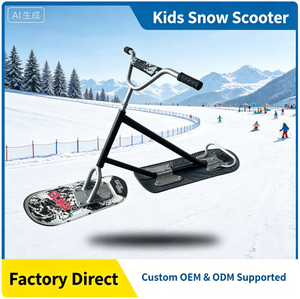 Motoneige gonflable pour adultes, en acier et aluminium épaissis, double planche, pour le freestyle, le <span class=keywords><strong>ski</strong></span> de randonnée, le patinage, portable et durable - Product Image 2