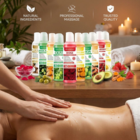 Huile de massage pour salon SPA, plusieurs senteurs disponibles, flacon de 100 ml, vente en gros, OEM, ODM