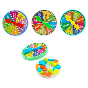 Plateau tournant créatif contenant des bonbons en plastique vide jouets de bonbons <span class=keywords><strong>pour</strong></span> les enfants (les <span class=keywords><strong>mots</strong></span> sur les jouets peuvent être changés en anglais) - Product Image 3