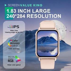 TG08 1.83HD นาฬิกาสมาร์ทวอทช์หน้าจอสี่เหลี่ยม รองรับการโทรผ่านบลูทูธ พร้อมโหมดกีฬา 120 โหมด มาตรฐาน IP68 ควบคุมเพลง วัดอัตราการเต้นของหัวใจ ตรวจสอบการนอนหลับ สำหรับผู้ชายและผู้หญิง - Product Image 6