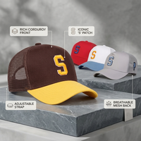Logotipo personalizado Gorras de red de béisbol Primavera y verano al aire libre Sombreros casuales ajustables Sombrero de protección solar