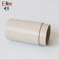 Biodégradable 100ml 150ml 300ml 500ml Paille De Blé Médecine Pilule Emballage Bouteille Suppléments Capsule Pot