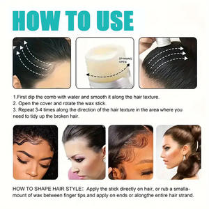 Fábrica Direta Hair Styling Creme Original Melhor Qualidade Cera De Cabelo Vara para Texturização Private Label OEM ODM - Product Image 2