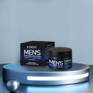 Crème pour les <span class=keywords><strong>yeux</strong></span> pour <span class=keywords><strong>homme</strong></span>, vegan, biologique, anti-<span class=keywords><strong>cernes</strong></span>, anti-rides, anti-poches, hydratante, raffermissante, aux peptides - Product Image 1