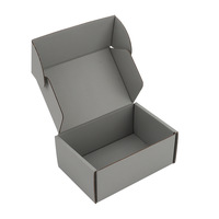 Boîtes d'expédition en carton ondulé coloré, robustes et imperméables - Recyclables, écologiques, réutilisables, pliables, en matériaux recyclés
