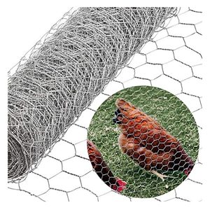 8 chân cao 1/2 "3/4'' lục giác mạ kẽm PVC tráng dây lưới gà hàng rào cho Coop Sản xuất tại Trung Quốc - Product Image 1