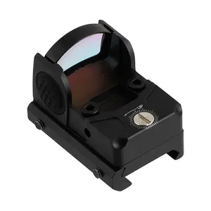 MZJ Optique point chasse 1000G antichoc point rouge portée tactique 1X22 secouer éveillé et arrêt automatique point rouge vue