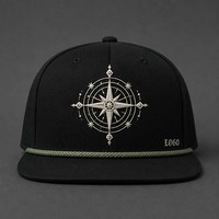 Casquette de baseball personnalisée avec broderie Old English, 5 panneaux, visière incurvée, style Dad Hat, streetwear urbain West Coast, vente en gros, faible MOQ