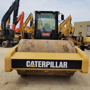 Rodillo Vibratorio de Un Solo Tambor Caterpillar CS-683E con Motor Diésel Usado, 185 kW, 20000 KG, Bomba de Rodamiento de Motor - Product Image 5