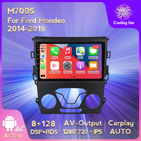 MEKEDE 7862 Lecteur DVD de voiture Android 15 8 cœurs 2.5D IPS pour Ford Mondeo Fusion 2012 2013 2014-2019 Car-play BT GPS Stéréo