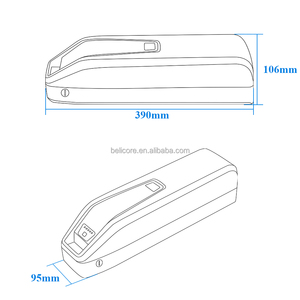Batterie de vélo électrique <span class=keywords><strong>Hitway</strong></span> BK27 Downtube 36V 13ah 15AH 17.5AH pour vélo électrique Colorway BK29G - Product Image 5