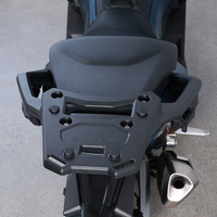 Support de Top Case en Alliage d'Aluminium Renforcé pour Moto Honda Forza 750 NSS750 – Accessoire de Système de Porte-Bagages Arrière