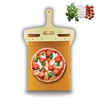 Pelle à pizza coulissante transfère parfaitement Pala Pizza Scorrevole Pelle à pizza avec poignée