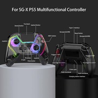 Manette sans fil avec gâchettes à effet Hall et joystick pour PS5, PC, iOS, Mac, Android, Steam - Manettes et contrôleurs de jeu