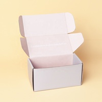 Boîte en carton personnalisée pour petits cosmétiques, emballage cadeau, boîte rigide en carton kraft ondulé pour soins de la peau, huile essentielle