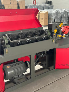 Máquina Enderezadora de Varillas Qiantonwang de 11KW con Control PLC, Equipo de Construcción Industrial Rojo de Alta Eficiencia - Product Image 4