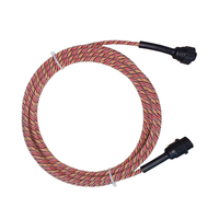 Câble de détection de fuite acido-base, acide sulfurique, eau régale, liquide de batterie, système d'alarme, alarme stroboscopique TCP, matériau PTEE