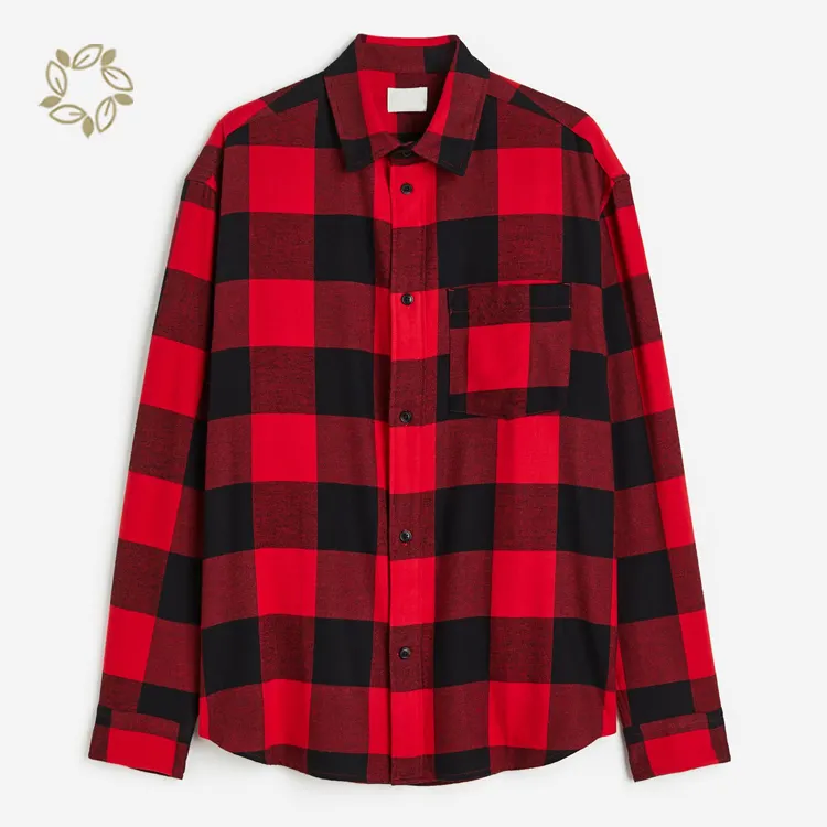 Bông Flannel Áo Sơ Mi 3 Tone Màu Sắc Áo Sơ Mi Cho Nam Giới Mùa Đông Người Đàn Ông Của Quần Áo Cotton Hữu Cơ Nhiệt Camisas Tùy Chỉnh Mens Áo