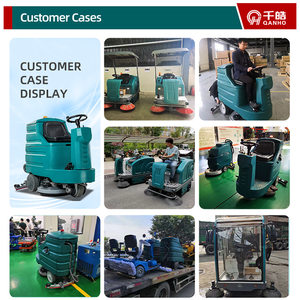 Nhỏ Thương Mại Nhỏ Nhỏ Gọn Không Dây Sàn Làm Sạch Máy Pin Tự Động Gạch Sàn Đá Cẩm Thạch Scrubber Cho Văn Phòng Cửa Hàng Nhà - Product Image 4