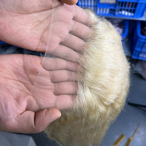 Parrucca Frontale in Pizzo HD Trasparente 13x4 30 Pollici, Densità 180%, <span class=keywords><strong>Capelli</strong></span> Umani Ricci Crespi Biondi per Donne - Product Image 4