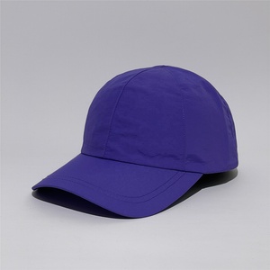 Casquette de baseball d'été légère en nylon imperméable vierge à séchage rapide avec cordon de serrage. - Product Image 4