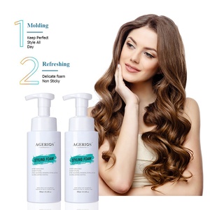 <span class=keywords><strong>Mousse</strong></span> coiffante pour <span class=keywords><strong>cheveux</strong></span> <span class=keywords><strong>bouclés</strong></span>, permanentés et crépus, label privé OEM, biologique, tenue forte, définit les boucles, 300 ml - Product Image 1