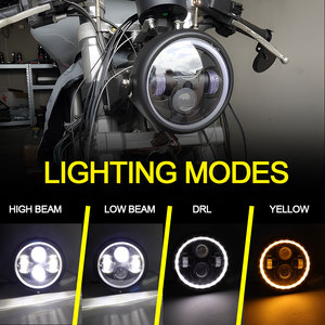 Vente en gros de phares LED de 7 pouces, super lumineux, 3000LM, projecteur LED, étanche IP67, feux antibrouillard LED pour Jeep, voiture, SUV - Product Image 4