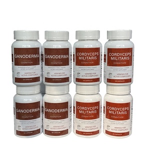 Faitury Groothandel <span class=keywords><strong>Ganoderma</strong></span> <span class=keywords><strong>Lucidum</strong></span> (120 stuks) en Cordyceps (120 stuks) <span class=keywords><strong>Capsules</strong></span> Bundel - Product Image 2