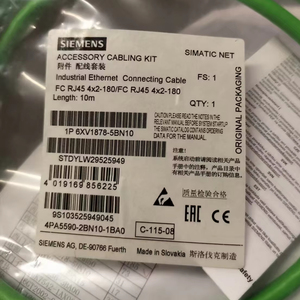 6XV1878-5BN10 IE Connection <b>Cable</b> 10m Length PTFE IE <b>RJ45</b> Plug 180/IE <b>RJ45</b> Plug 180 2X IE <b>RJ45</b> Plug 180 4X 2; for 6XV1878-5BN10 - Product Image 4