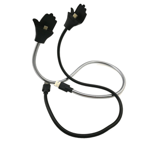 Soporte perezoso <span class=keywords><strong>de</strong></span> las palmas <span class=keywords><strong>de</strong></span> las manos en forma <span class=keywords><strong>de</strong></span> manguera <span class=keywords><strong>de</strong></span> Metal soporte <span class=keywords><strong>de</strong></span> carga del teléfono <span class=keywords><strong>Cable</strong></span> <span class=keywords><strong>de</strong></span> datos - Product Image 2